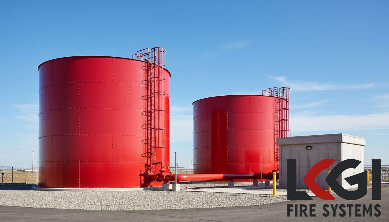 Tanques de agua contra incendios NFPA 22 Venezuela